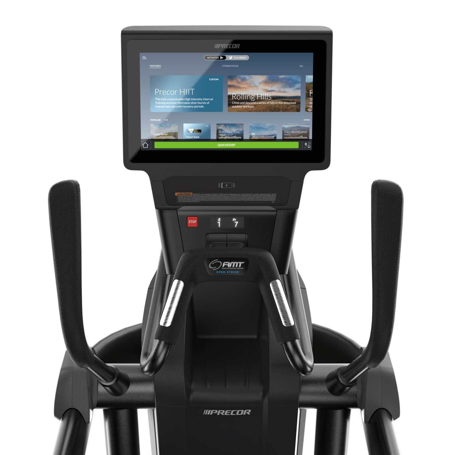 Precor AMT 800 Adaptive Motion Trainers with Open Stride – 885 & 835